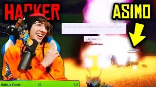 Asimo3089 Gets HACKED On My Live Stream! (Asimo vs Hacker) | Roblox Jailbreak