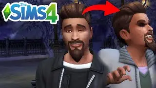 How To Turn Into A Vampire (Become Vampire Cheat) - The Sims 4