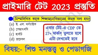 primary tet preparation 2023 | wb primary tet preparation 2023 | primary tet cdp class