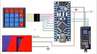Password door lock security system using Arduino and keypad