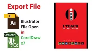 illustrator file open in CorelDraw