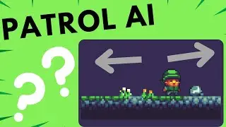 Simple 2D ENEMY PATROLLING in Bolt, Unity
