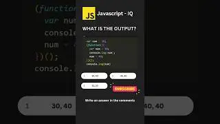 Javascript Interview Question Series Q1 2023 | 