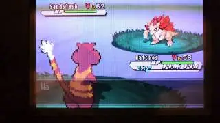 LIVE!!! Shiny Sandslash has appeared after 8,508+ RE's!!!!!! (White 2)
