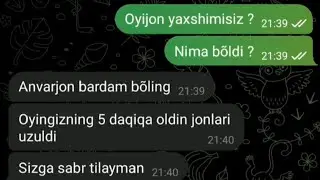 OYIM BILAN SO'NGI SUHBAT 😭 ...(1-QISM) KASALLIKNING ANIQLANISHI