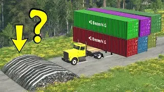 Cars 🚗 vs ⚠️ Big Speed Bump - BeamNG Drive