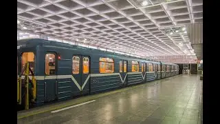 Метро Санкт-Петербурга: От станции Гражданский Проспекта до Выборгской на "Ема” (ЛВЗ) #3845