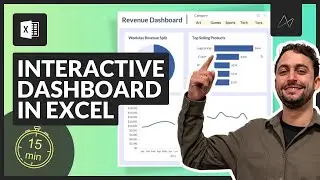 Excel Crash Course | Step-by-Step Dashboard Tutorial for Beginners (project files included)