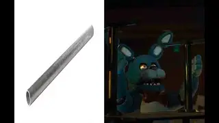 Bonnie falls with metal pipe sound effect