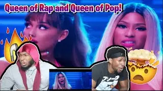 Ariana Grande ft. Nicki Minaj - Side To Side (Official Video) REACTION!!