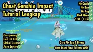 [Tutorial] Cara Lengkap pasang Amy Cheat Genshin Impact 4.6 menggunakan Vmos pro