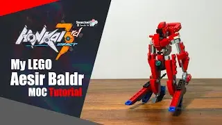 LEGO Honkai Impact 3rd Aesir Baldr MOC Tutorial | Somchai Ud