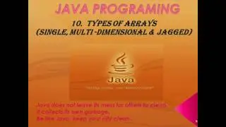 TYPES OF ARRAYS
