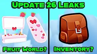 🍓 FRUIT WORLD, 😭 NO MORE LEAKS? , AND MORE - UPDATE 26 NEW LEAKS IN PET SIMULATOR 99