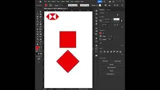 HSBC Logo Recreation in Adobe Illustrator | Short Tutorial