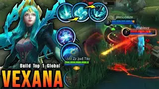 Vexana Gameplay Immortal - Vexana Best build 2024 - Build Top 1 Global Vexana - MLBB