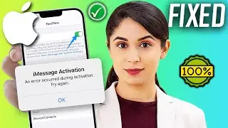 Fix An Error occurred during activation On FaceTime 2024 | waiting for activation facetime problem