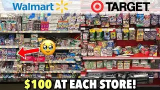 $100 at Walmart vs. $100 at Target - Retail Sports Cards Spending Challenge! 🔥