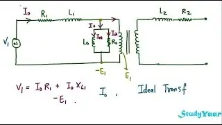 Practical Transformers - Winding Resistance, Leakage Reactance & Magnetizing Reactance