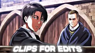 Levi Raw Clips For Editing (Attack On Titan)