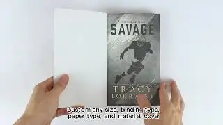 Custom Paperback Books with UV Coating & Sprayed Edges!