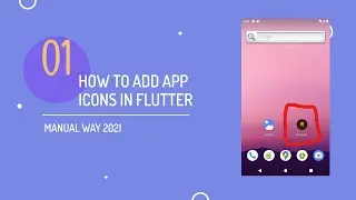 How to Add App icons in Flutter | Manual Way 2021