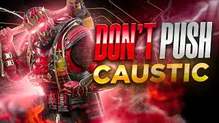 DON'T PUSH CAUSTIC! 12 KILLS GAME SEASON 8 - Apex Legends