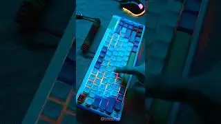 This is the @dustsilver_keyboard D84 Mechanical Gaming Keyboard 🎹