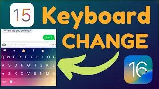 How to change Keyboard style on iPhone Free Apps 2024