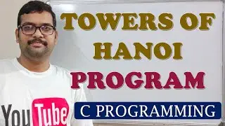 59 - TOWERS OF HANOI PROBLEM - C PROGRAMMING