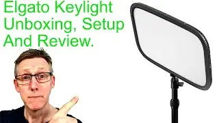 Elgato Key Light Review, unboxing and Setup