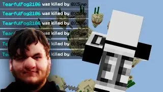 Funniest hacker DECIMATES fearfulhog! (obese cubecraft streamer)