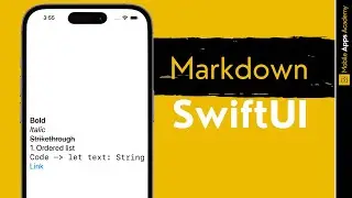 Markdown Text | SwiftUI Tutorial