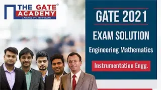 GATE 2021 Answer Key | Engineering Mathematics | Instrumentation Engineering | THE GATE ACADEMY