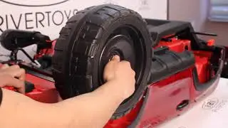 Детский электромобиль Toyota Hilux (DK HL850, RiverToys, сборка)
