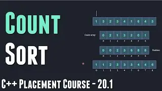 Count Sort | C++ Placement Course | Lecture 20.1