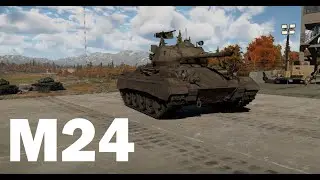 M24 Chaffee в War Thunder - Маленький аннигилятор