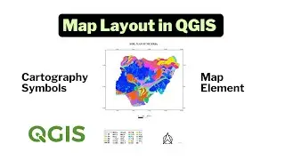Map Layout in QGIS || Print Layout || Make Map  in QGIS ||