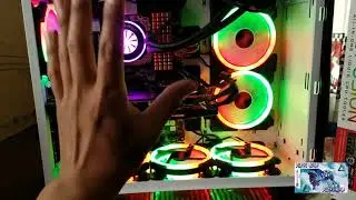 RGB Enermax LQ fusion CPU cooler + Rosewill Prism-s tower