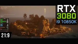 EzBench Unreal Engine 5 - 3440x1440p | RTX 3080 + i9 10850K