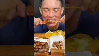 Overload Mang Inasal #mukbang #shortvideo #asmr