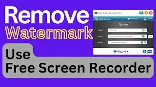 How to remove Watermark from free Screen Recorder | Watermark Removal screen recorder 2023