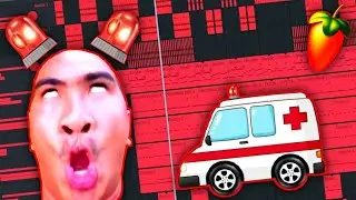 AMBULANCE MEME REMIX ON FL STUDIO MOBILE 🚨 🚑