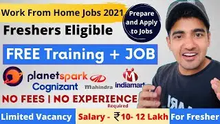 Work From Home Jobs 2021| Free Training + Jobs | Freshers | No Experience Need | Private Job Updates