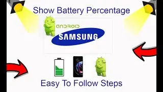 How To Show Battery Percentage On Phone