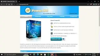 HOW TO DOWNLOAD AND INSTALL POWER ISO - THE ALL IN ONE SOLUTION TO ISOs - MAKING BOOTABLE USB EASILY