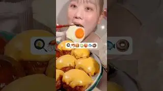 🍳🦐🍔🍈🍑🐟🍩 😋 MIYU ASMR #asmr #asmreating #asmrfood #mukbang #miyuasmr