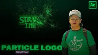 Particle Text/Logo tutorial ;after effects ( FREE PROJECT FILE )