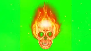 Ghost Rider Skull green screen | Skull green screen effect | #greenscreen #greenscreen