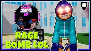 How to get RAGE BOMB LOL BADGE in FROSTS FRIDAY NIGHT FUNK RP | ROBLOX